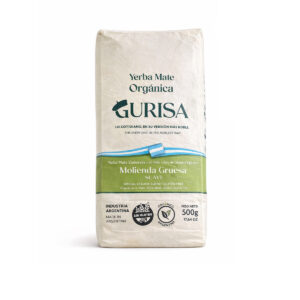 Yerba Mate Orgánica Gurisa 500 Gr Sin Tacc, Molienda Gruesa