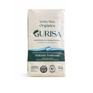 Yerba Mate Orgánica Gurisa 500 Gr Sin Tacc, Molienda Tradicional
