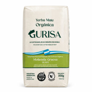Yerba Mate Orgánica Gurisa 500 Gr Sin Tacc, Molienda Gruesa